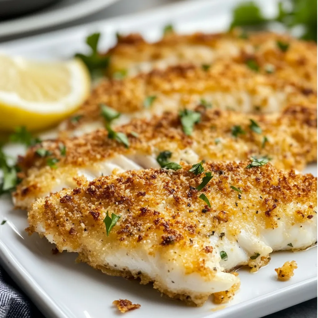 Air Fryer Parmesan Crusted Tilapia