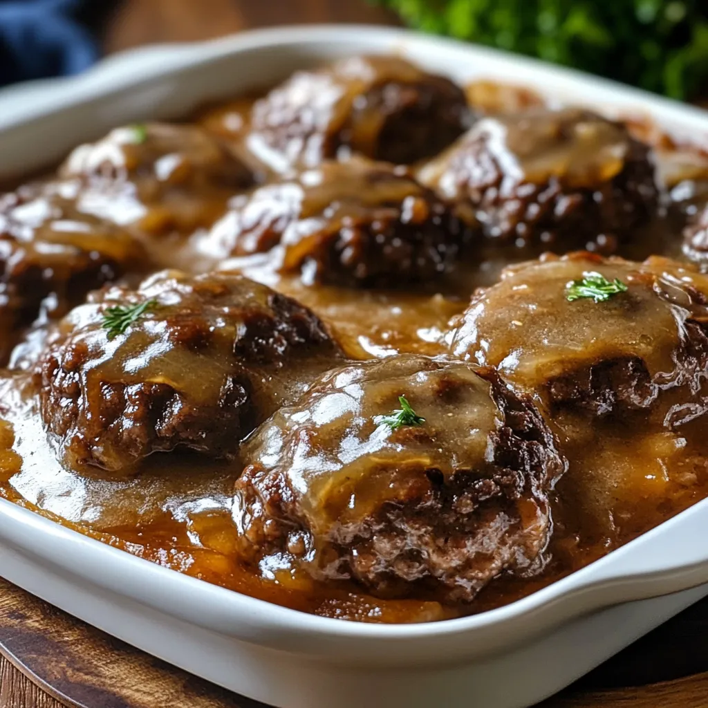 Amish Hamburger Steak Bake Cooktop Cove