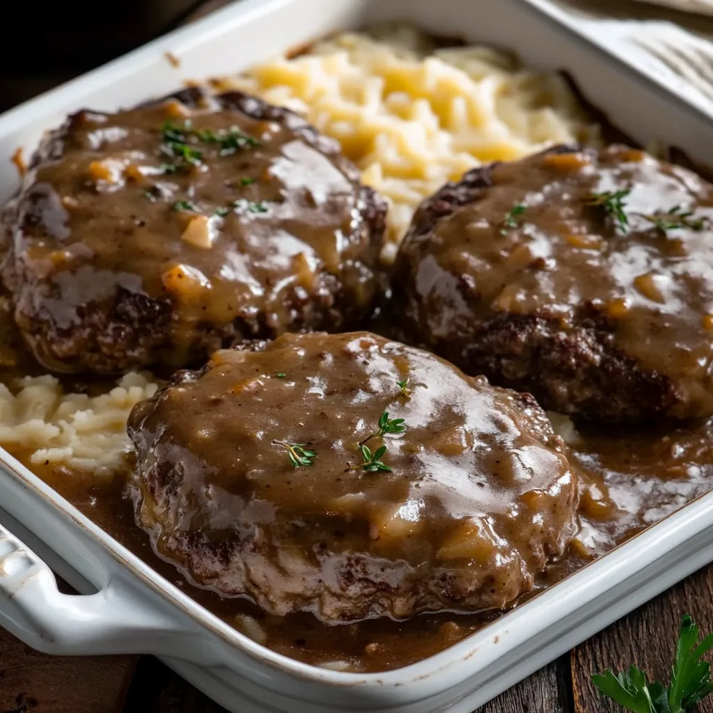 Amish Hamburger Steak Bake Life with Janet