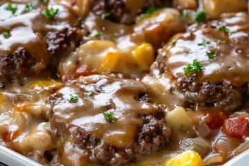 Amish Hamburger Steak Bake Pioneer Woman