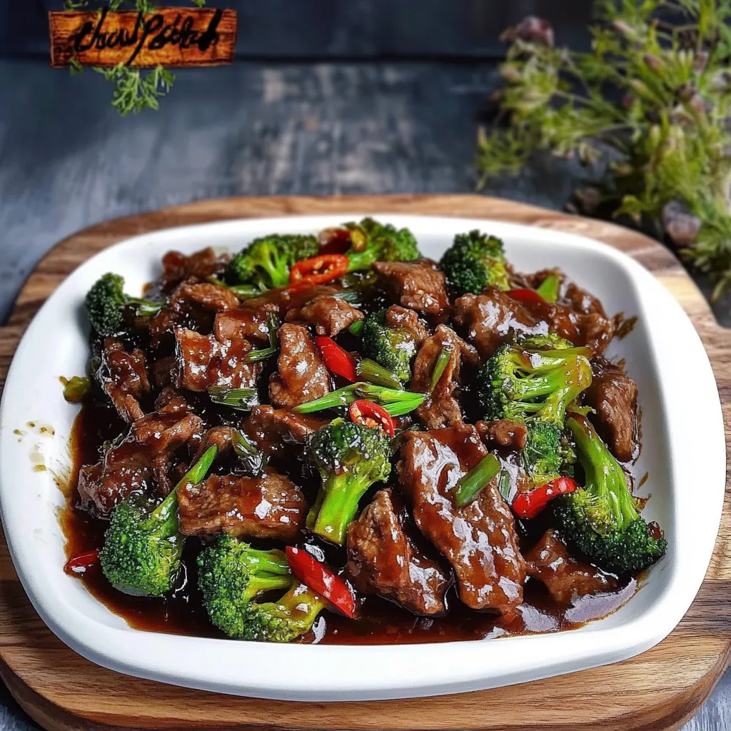 Beef Broccoli Chinese Recipe