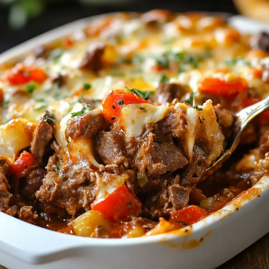Beef Lombardi Casserole Became