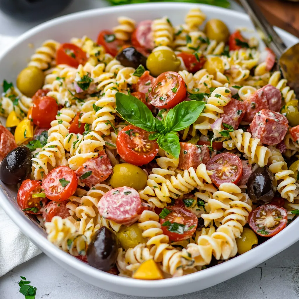 Best Antipasto Pasta Salad