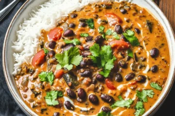 Creamy Black Bean Curry