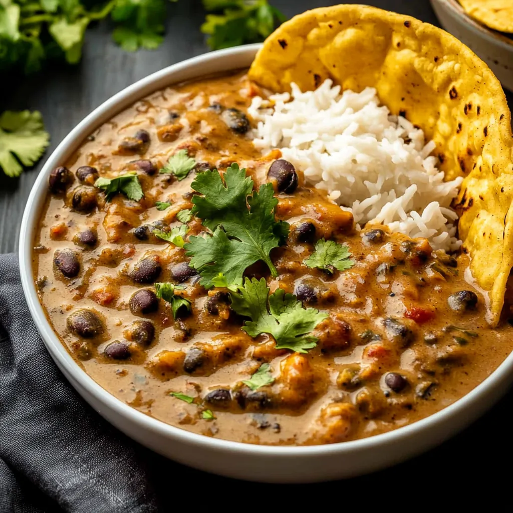 Creamy Black Bean Curry