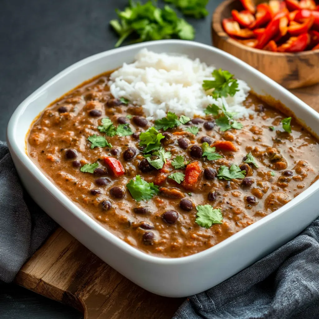 Creamy Black Bean Curry