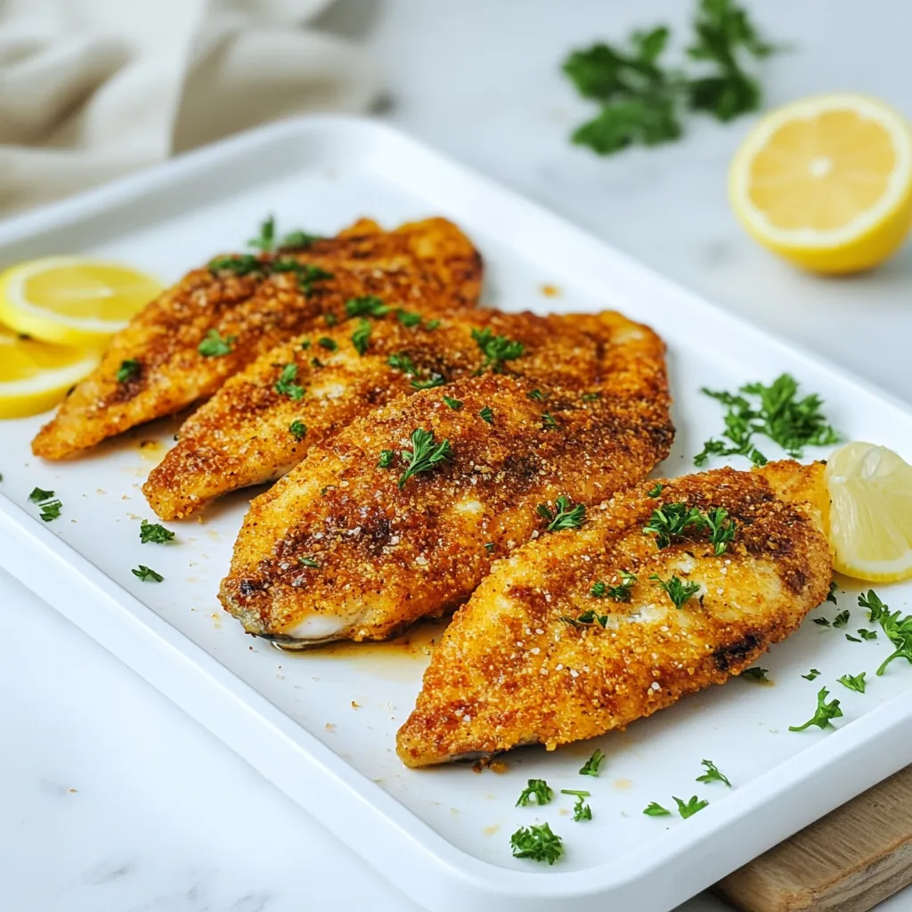 Crispy Air Fryer Fish Fillets