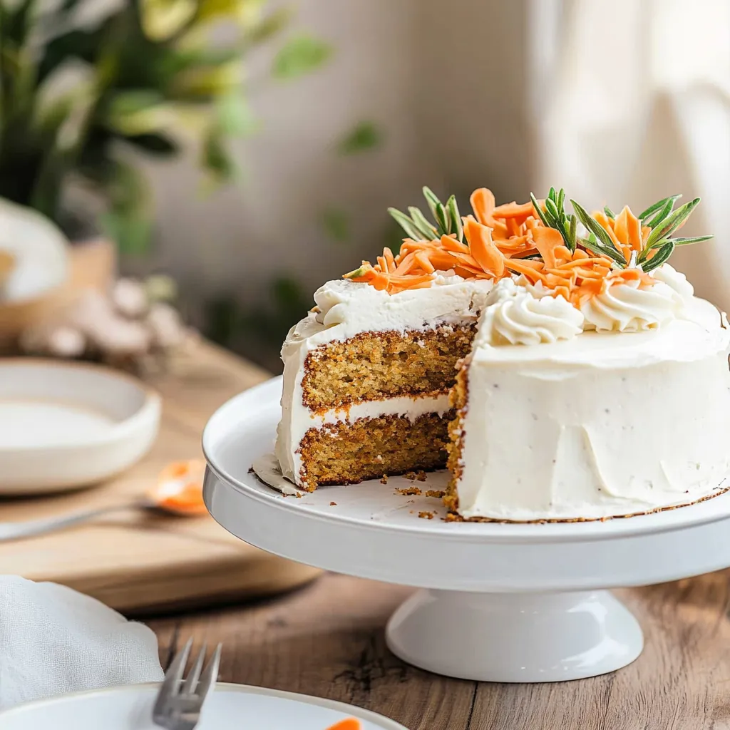 Easy Gluten Free Carrot Cake