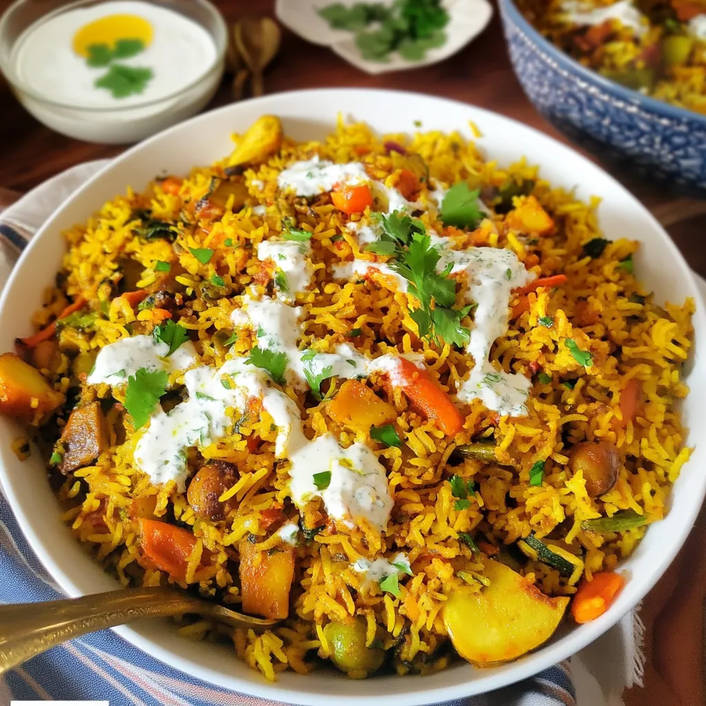 Easy Indian Vegetable Biryani