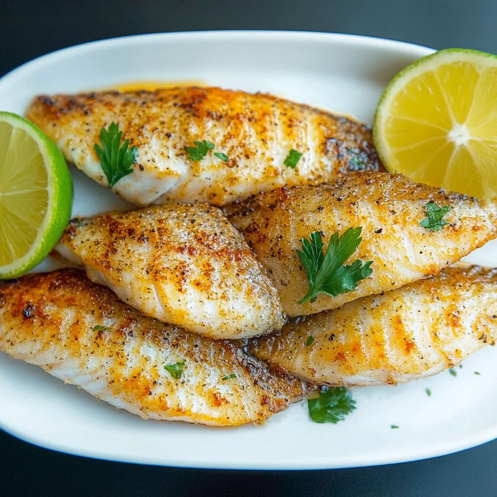 Frozen Tilapia in Air Fryer