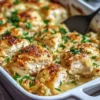 Garlic Parmesan Chicken Pasta Baked