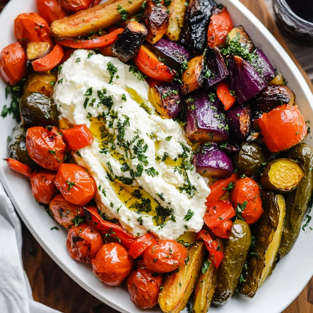 Whipped Feta and Roasted Vegetables