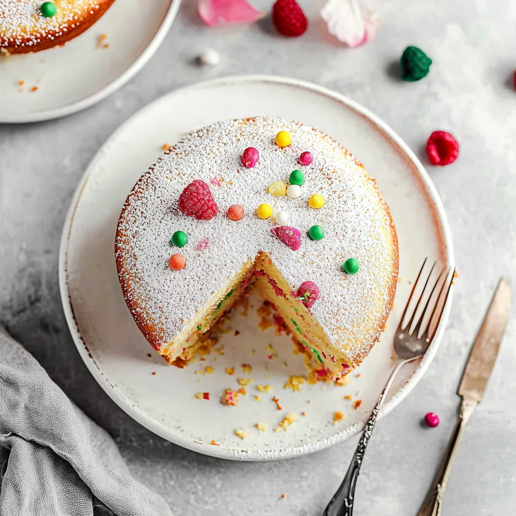 Gluten Free Dairy Free Egg Free Vanilla Cake