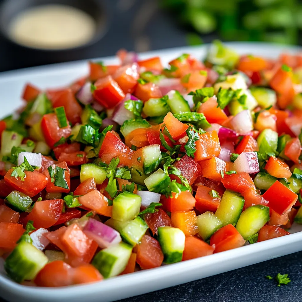 Indian Kachumber Salad Recipe