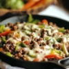Ground Beef Philly Skillet