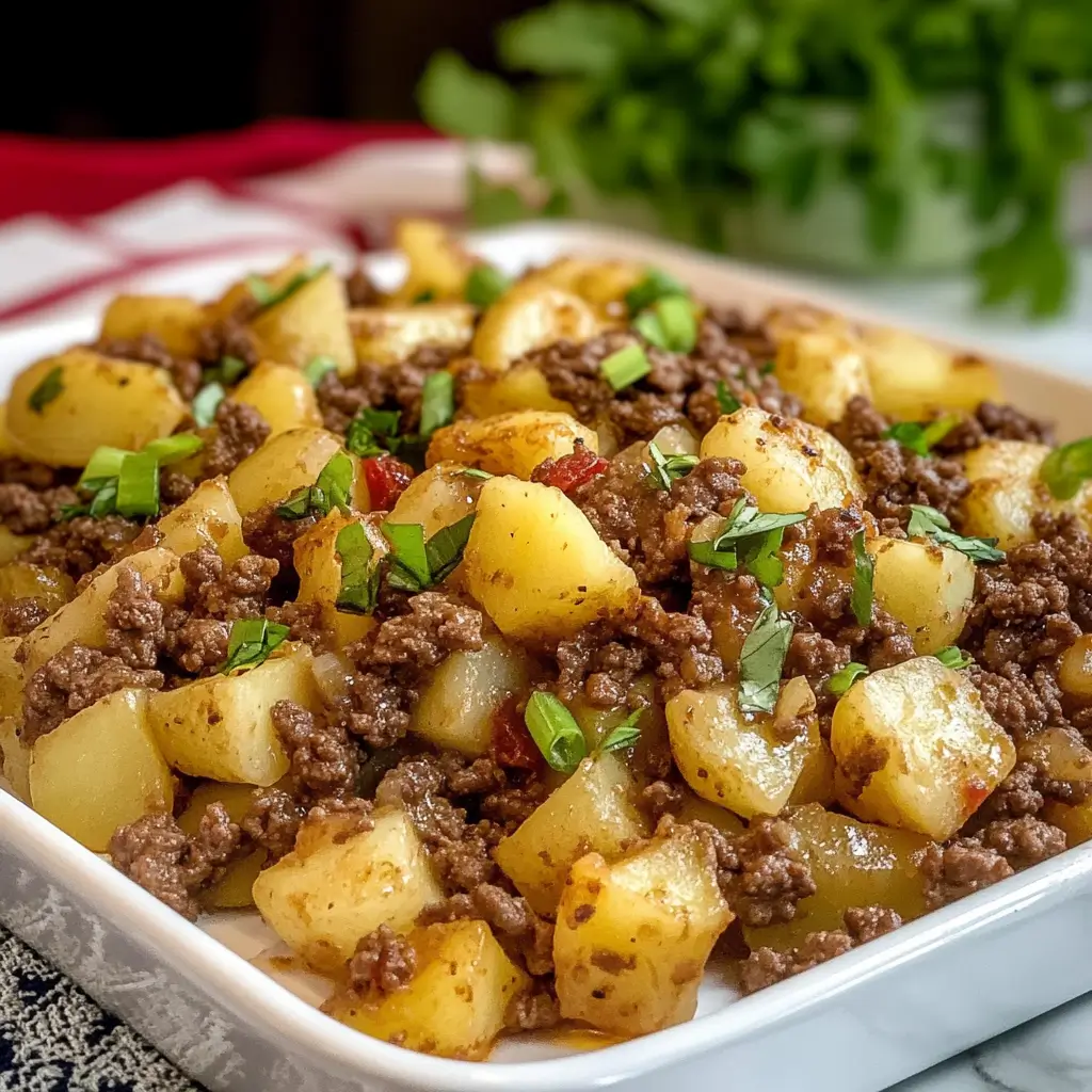 Ground Beef and Potatoes