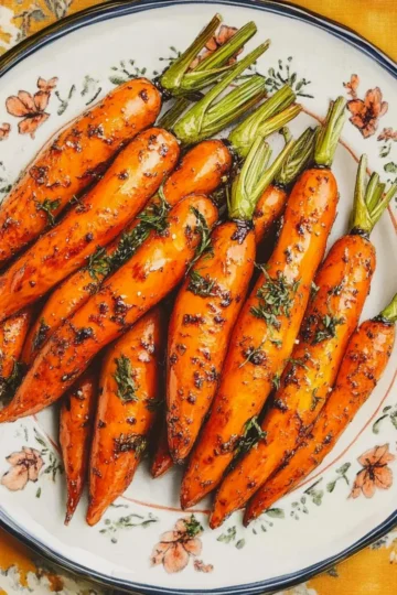 Honey Roasted Carrots Crockpot