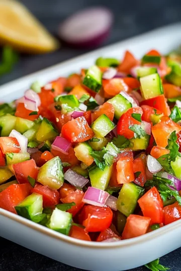 Indian Kachumber Salad Recipe