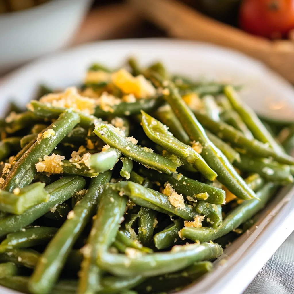 Italian Green Beans and Potatoes