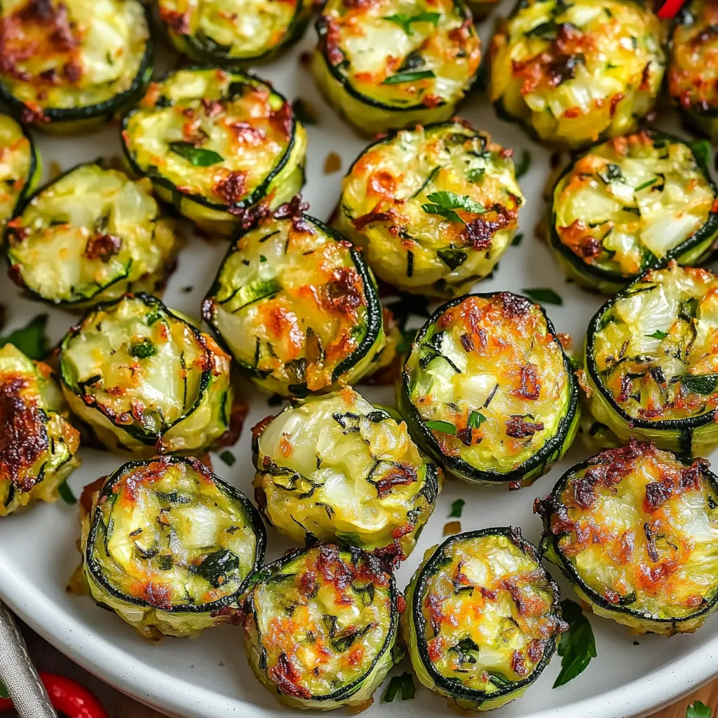 Italian-Inspired Zucchini Garlic Bites Tasty Recipes