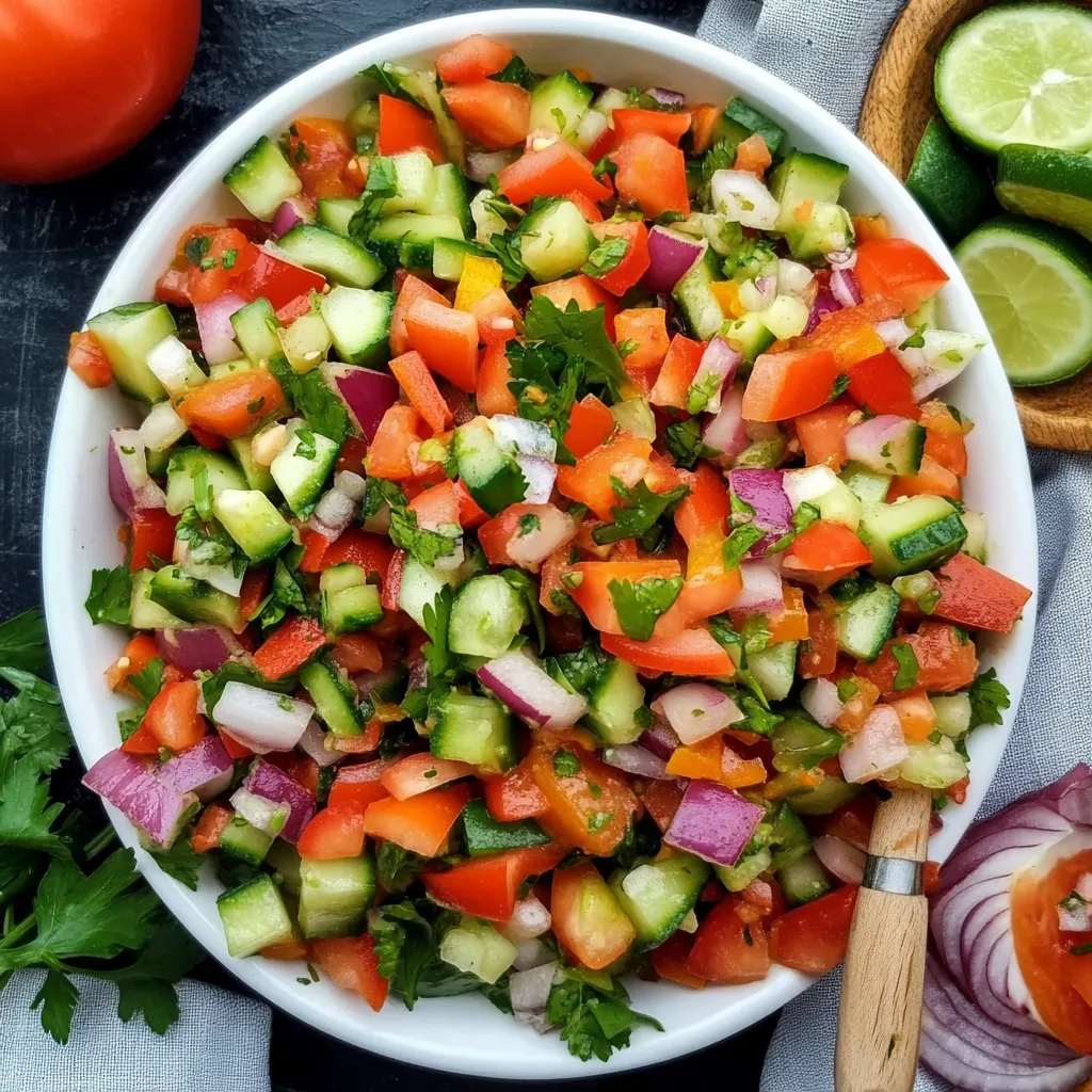 Indian Kachumber Salad Recipe