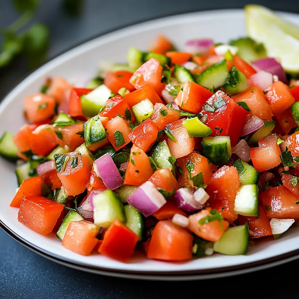 Indian Kachumber Salad Recipe