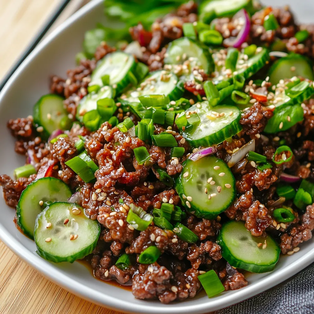 Keto Korean Beef Stir Fry