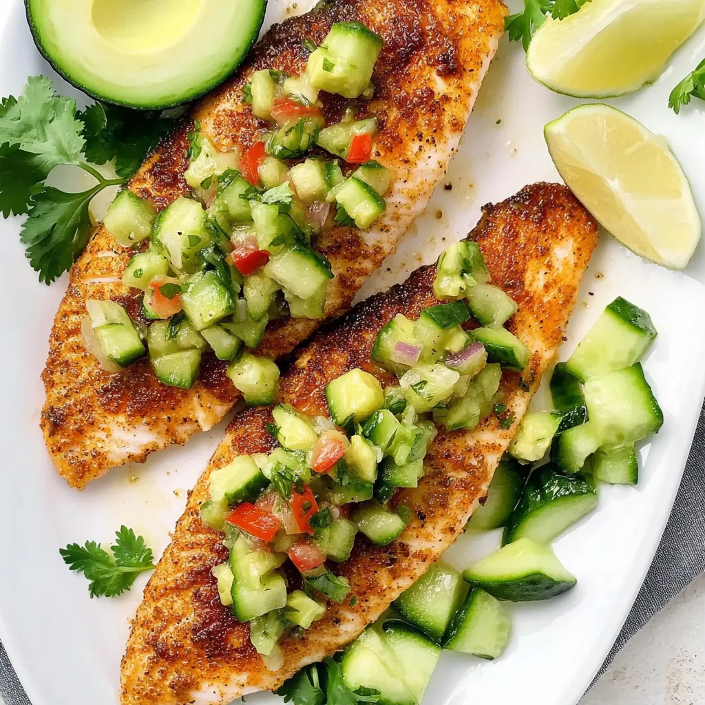 Keto Parmesan Crusted Tilapia Air Fryer