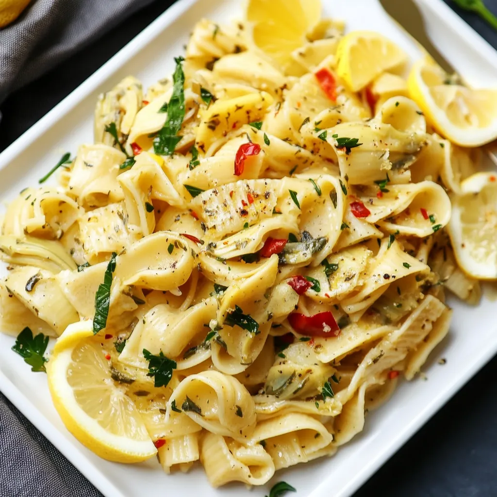 Lemon Artichoke Pasta Recipes