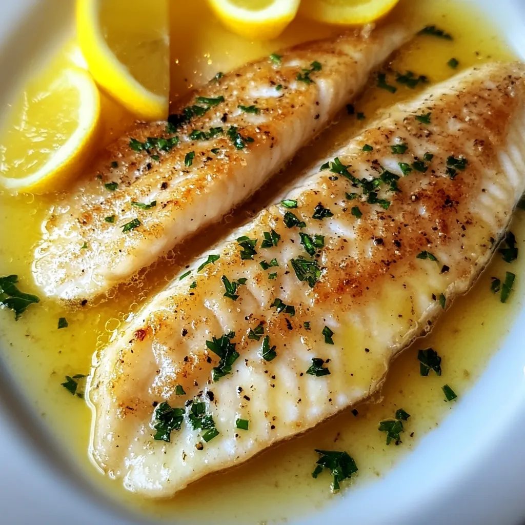 Lemon Butter Sauce Perfect for Fish