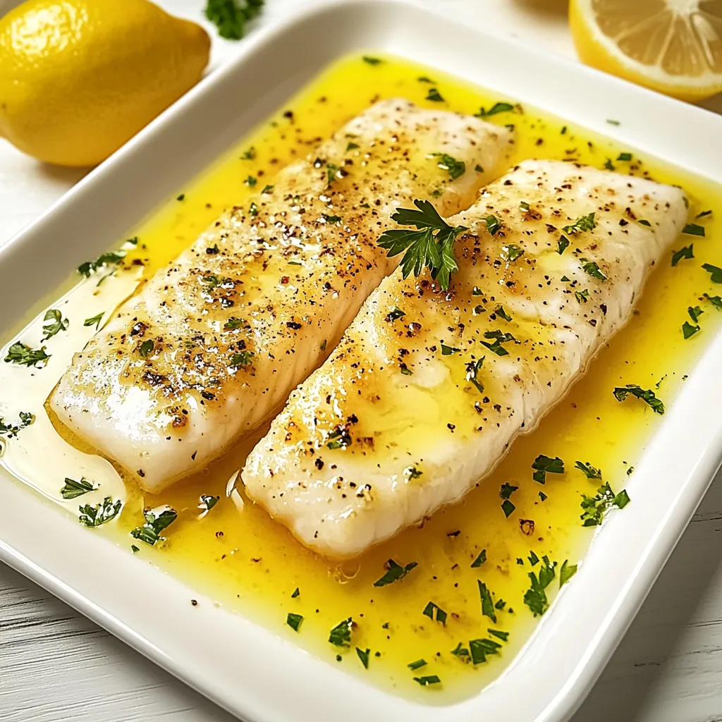 Lemon Butter Sauce Perfect for Fish