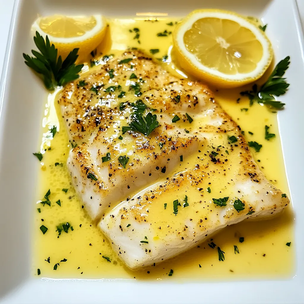 Lemon Butter Sauce Perfect for Fish