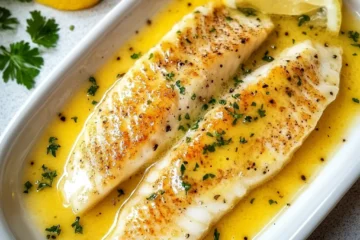 Lemon Butter Sauce for Salmon