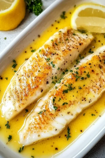 Lemon Butter Sauce for Salmon
