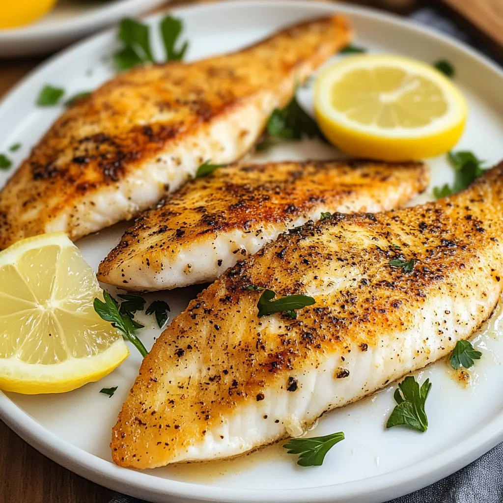 Air Fryer Tilapia Lemon Pepper