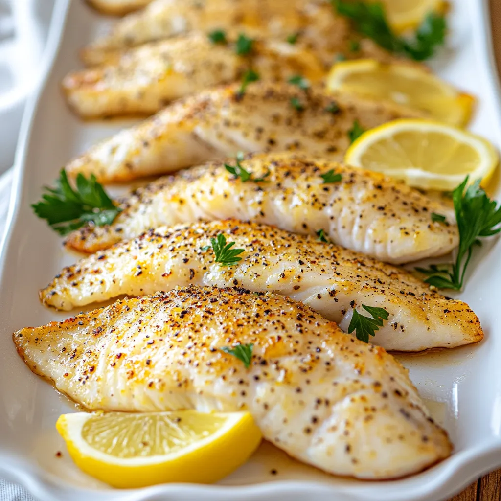 Air Fryer Tilapia Lemon Pepper
