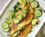 Tilapia with Avocado Cucumber Salsa