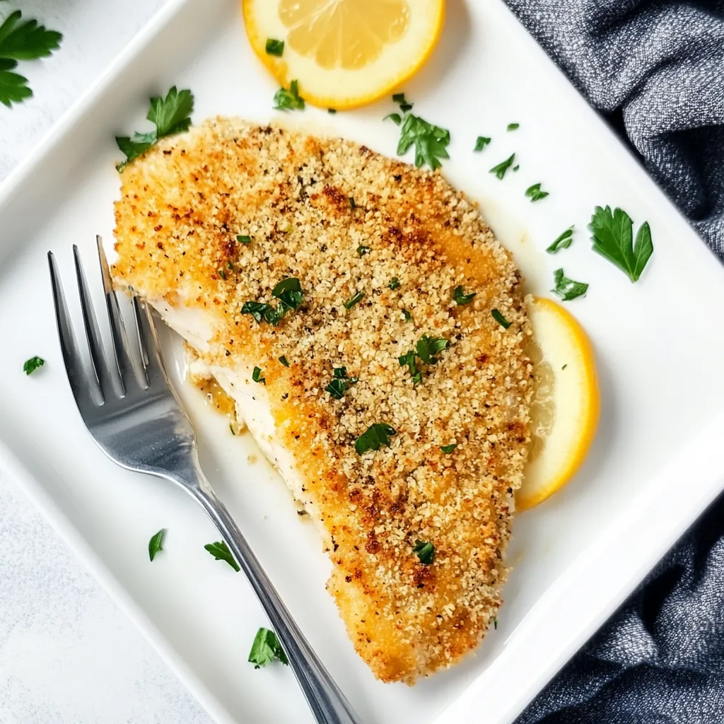 Air Fryer Parmesan Crusted Tilapia