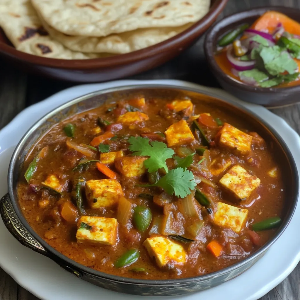 Restaurant Style Kadai Paneer Photography