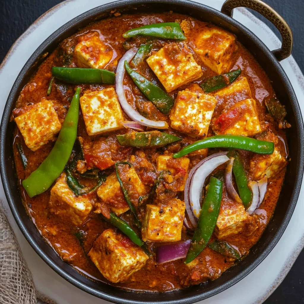 Restaurant Style Kadai Paneer