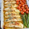 Sheet Pan Garlic Butter Tilapia Baked Fish