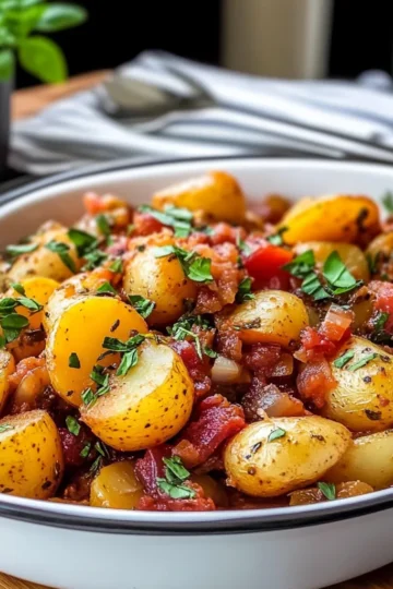 Slow Cooker Italian Potatoes