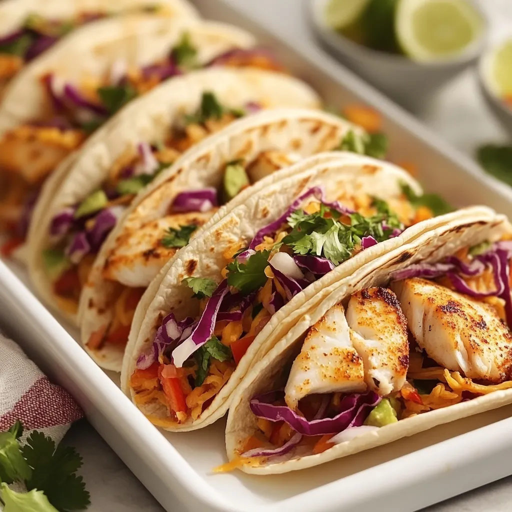 Tilapia Fish Tacos