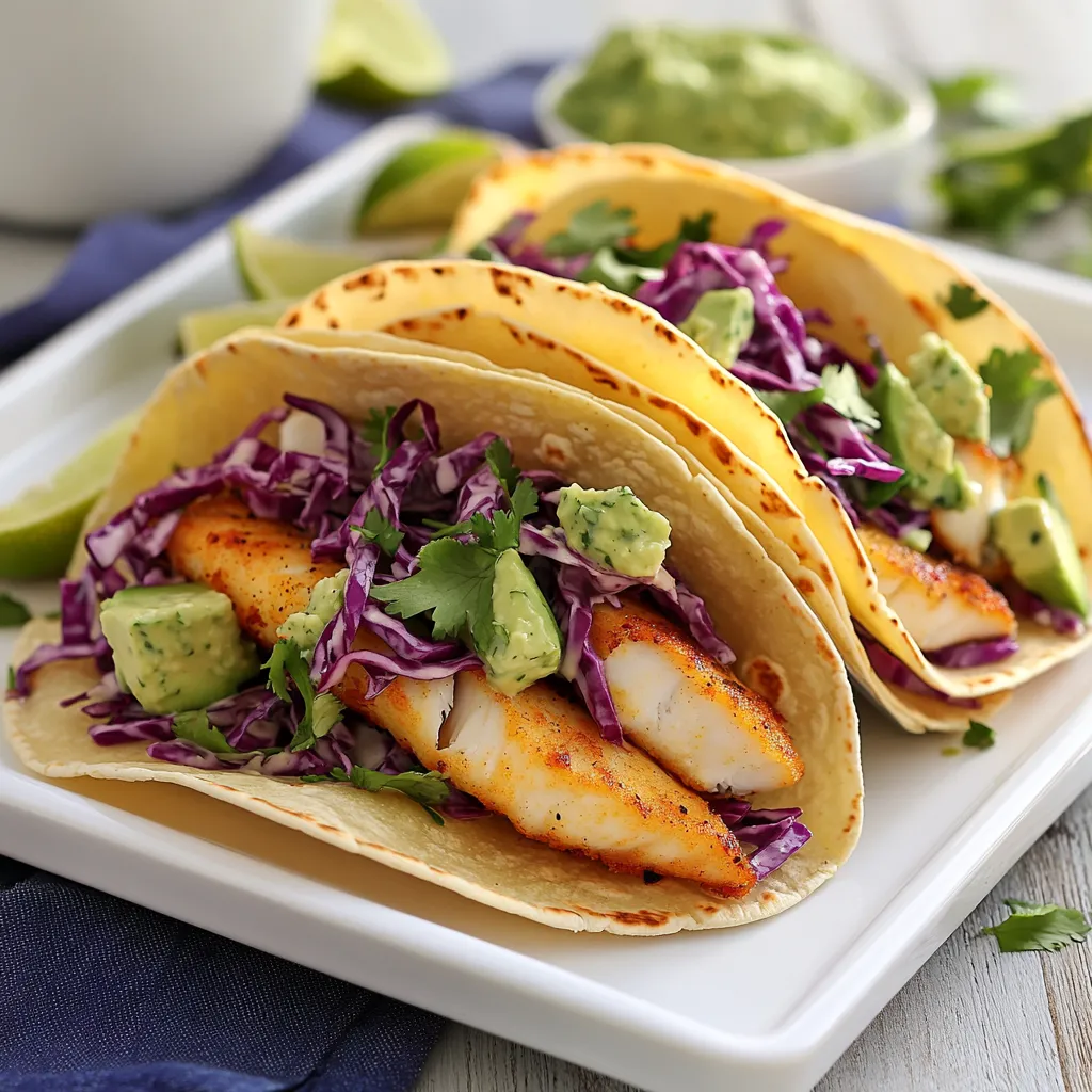 Tilapia Fish Tacos