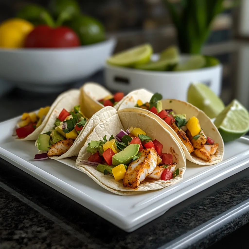 Tilapia Fish Tacos