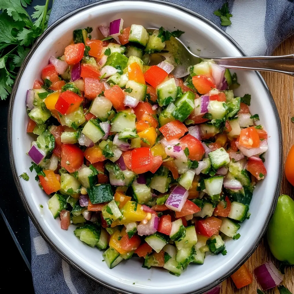 Indian Kachumber Salad Recipe