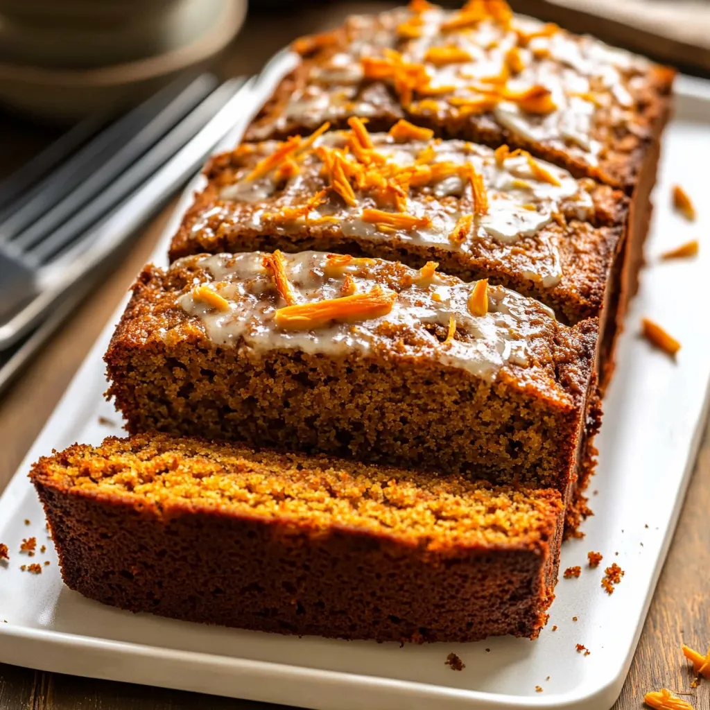 How to Make Vegan Carrot Cake Loaf