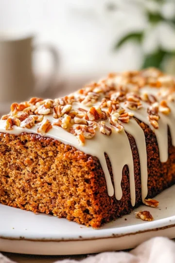 How to Make Vegan Carrot Cake Loaf