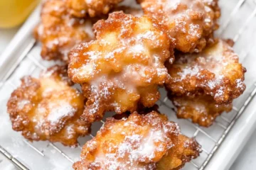 Air Fryer Apple Fritters