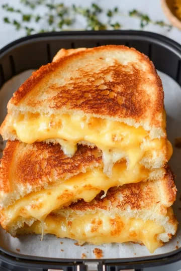 Air Fryer Grilled Cheese